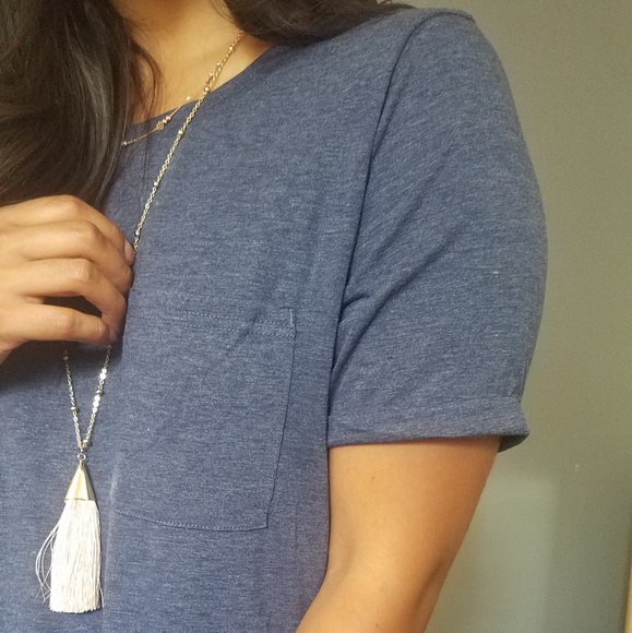 ON THE GO NAVY BLUE SWING DRESS - Picture 5 of 6